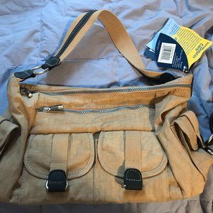 Travelon Dolphin collection beige bag